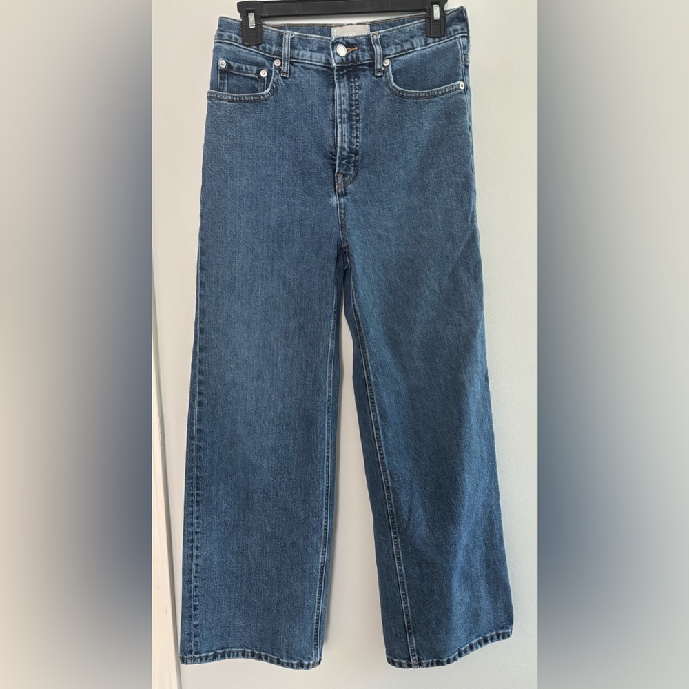 Everlane The Way High Sailor jean in blue